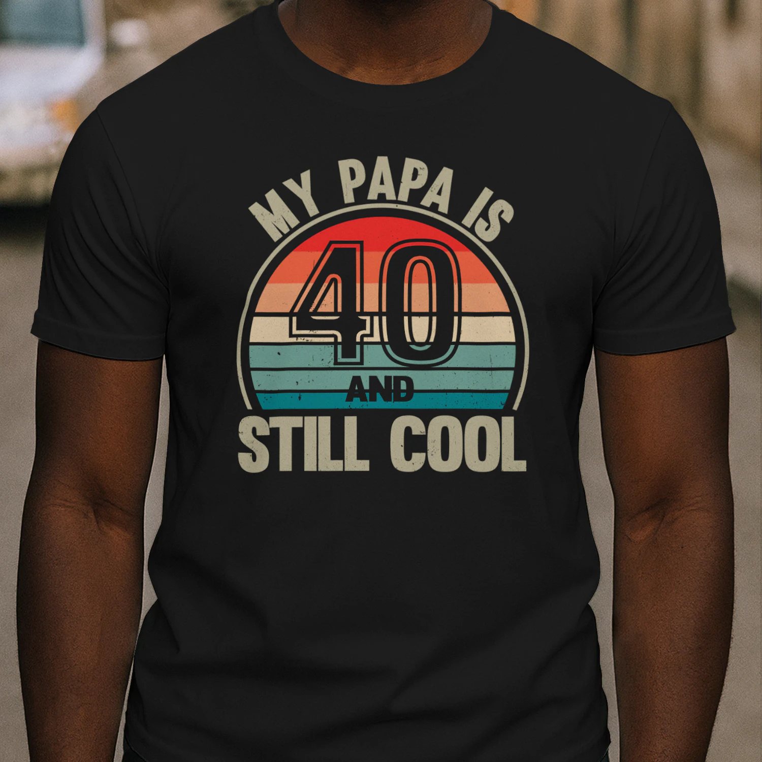 My Papa Is 40 And Still Cool Vintage 40th Birthday Dad 