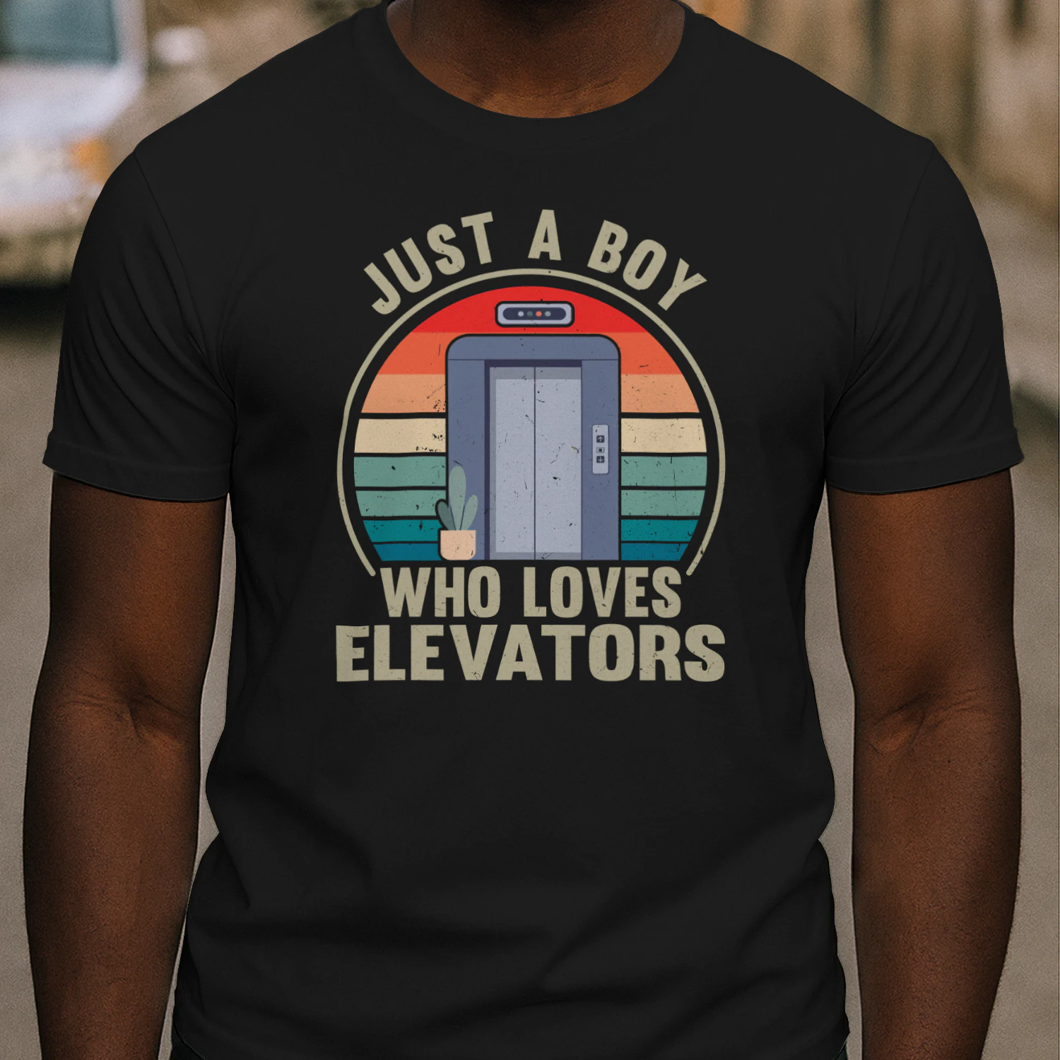 Elevator T-Shirt, Just a Boy Who Loves Elevators, Elevator Kids Shirts, Elevator Lover Gifts, Elevator Mechanic Shirt