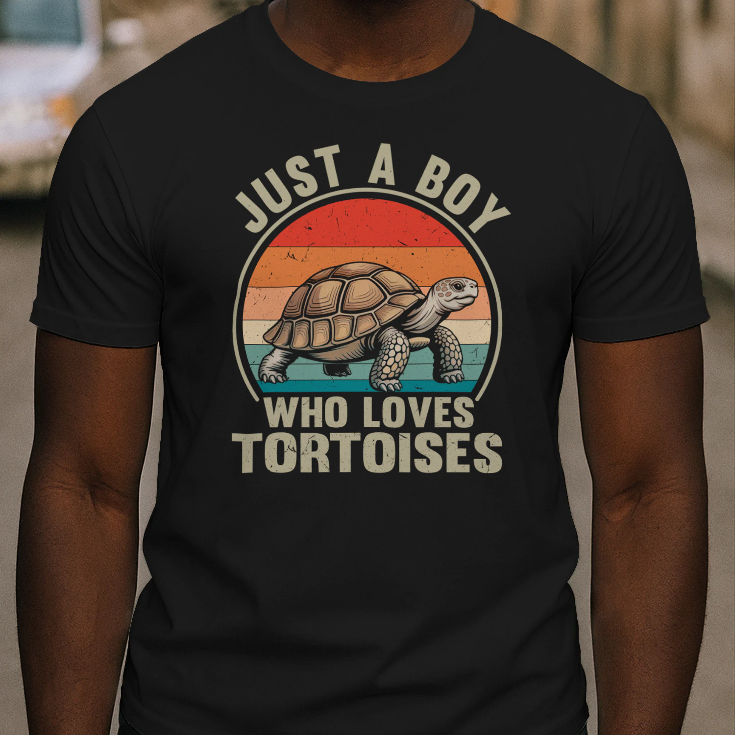 Tortoise Shirt, Just A Boy Who Loves Tortoises, Tortoise Lover Gift, Turtle Lover Shirt, Reptile Lover Gift, Vintage Tortoise Tee