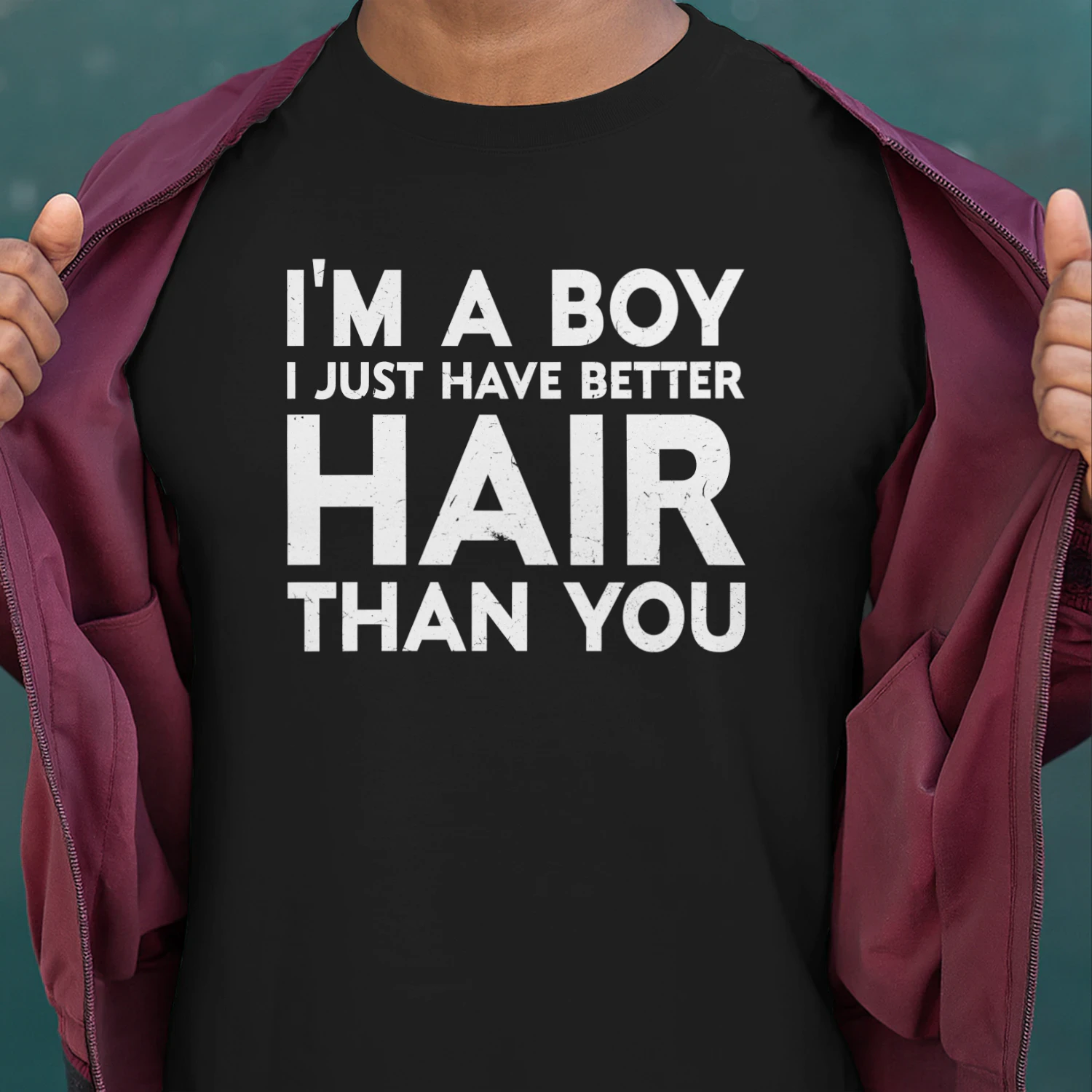 Im A Boy I Just Have Better Hair Than You Shirt, Long Hair Boy Gift, Boy Long Hair, Long Hair Shirt