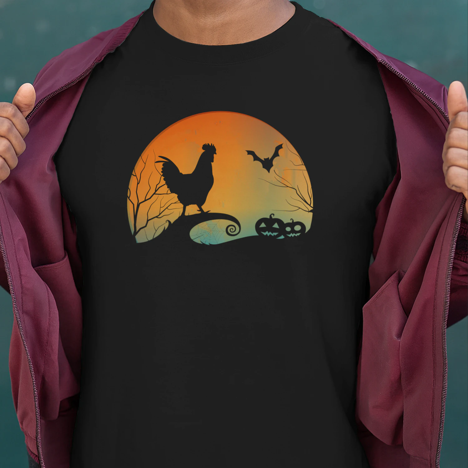 Halloween Chicken Shirt, Chicken Shirt, Chicken Lover Gift