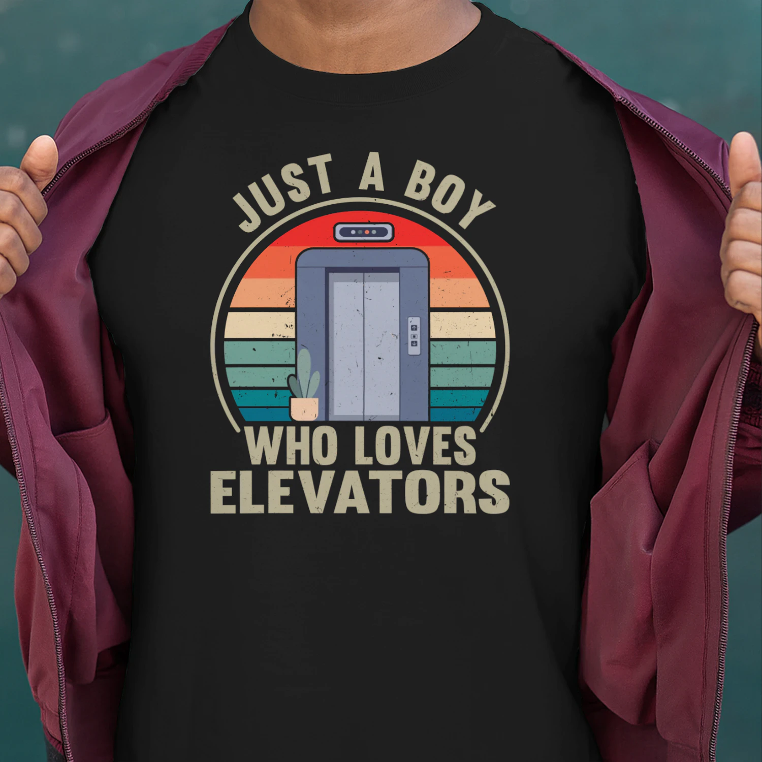 Elevator T-Shirt, Just a Boy Who Loves Elevators, Elevator Kids Shirts, Elevator Lover Gifts, Elevator Mechanic Shirt