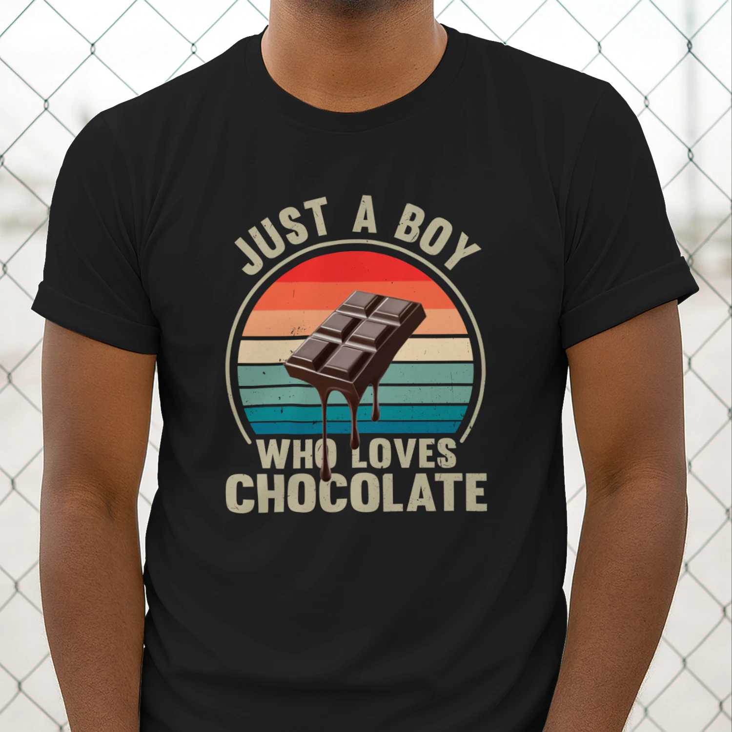 Chocolate Shirt, Just A Boy Who Loves Chocolate, Chocolate Lover Gift, Hot Chocolate Shirt