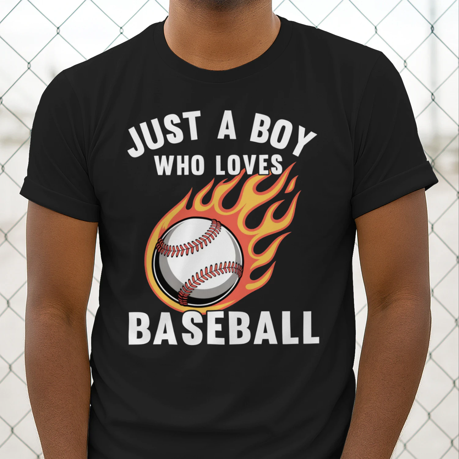 Just A Boy Who Loves Baseball T-shirt, Baseball Shirt, Baseball Lover Gift, Baseball Player Gift, Baseball Fan Gift, Baseball Coach Gift, Baseball Boy Shirt