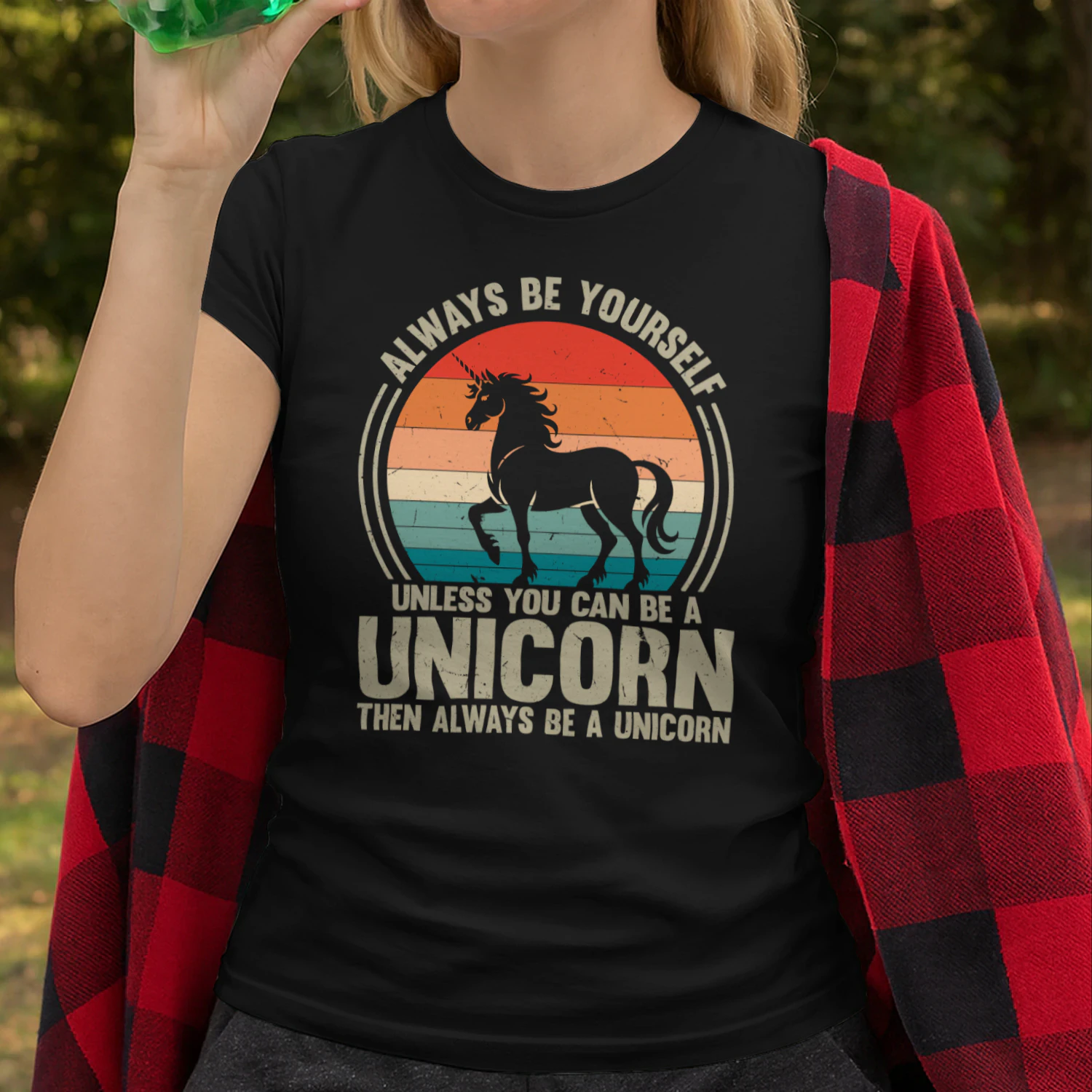 Always Be Yourself Unless You Can Be A Unicorn Funny Unicorn T-Shirt