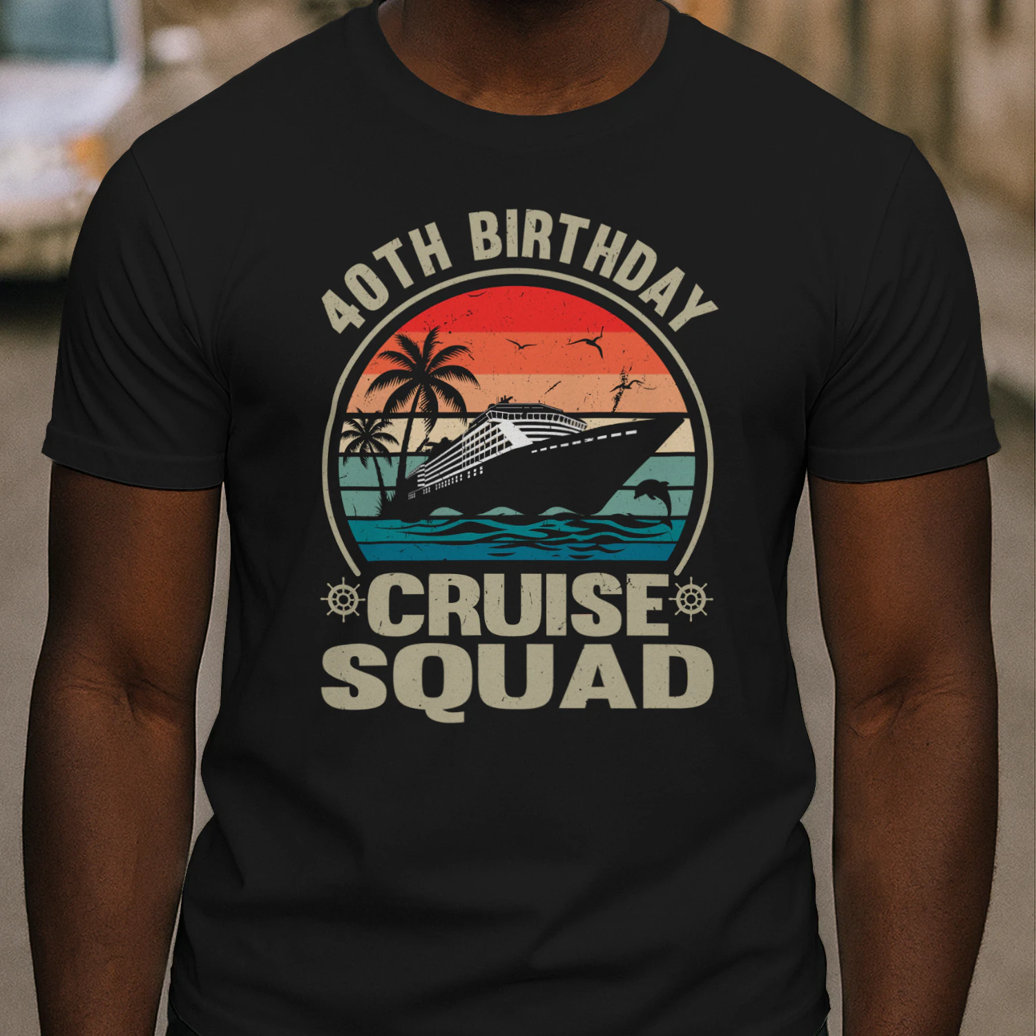 40 Years Old Birthday Cruising T-Shirt