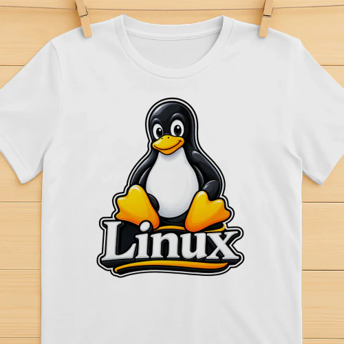 Linux Penguin – Linux Lover T-Shirt