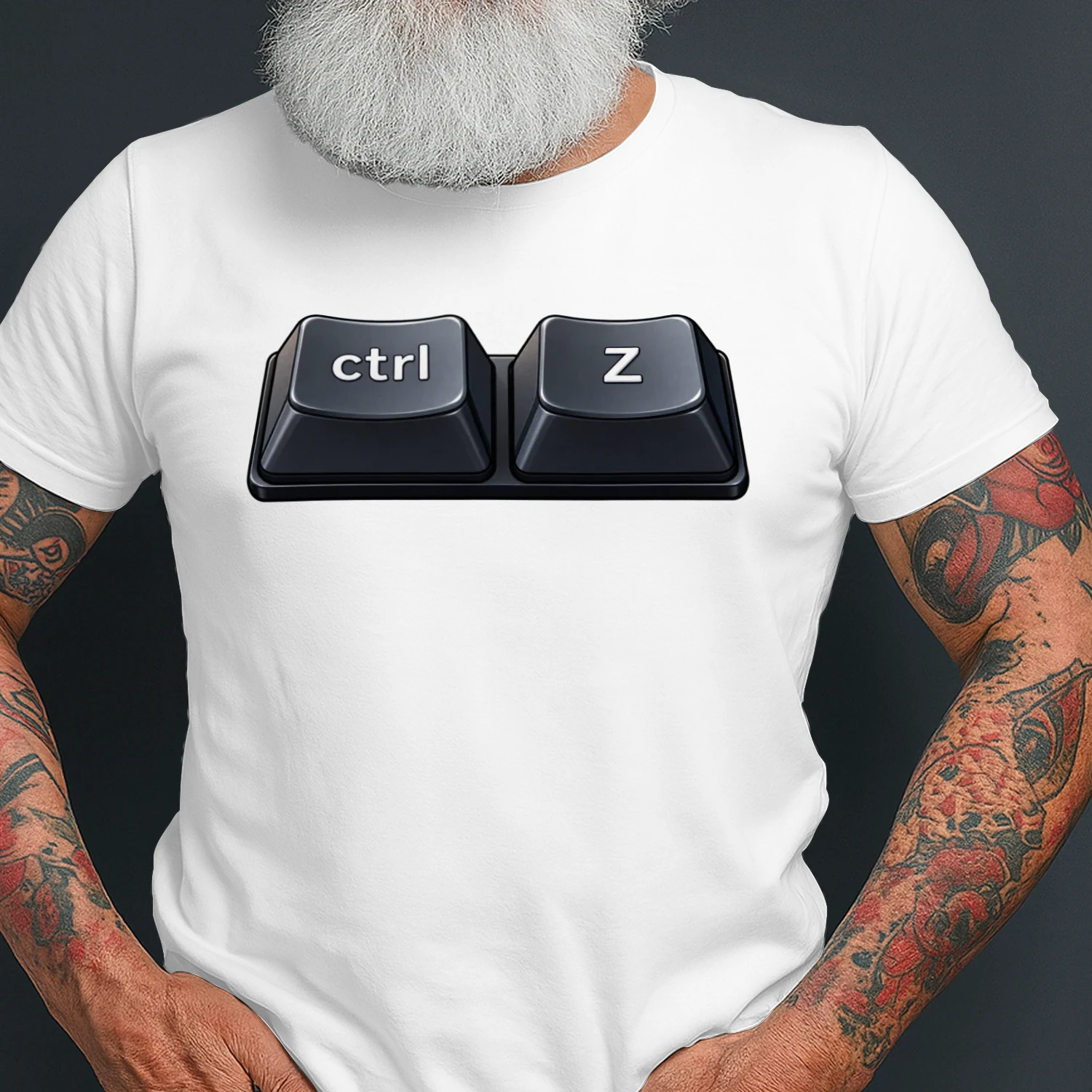 Control Z Undo Keyboard Keys - Graphic T-Shirt