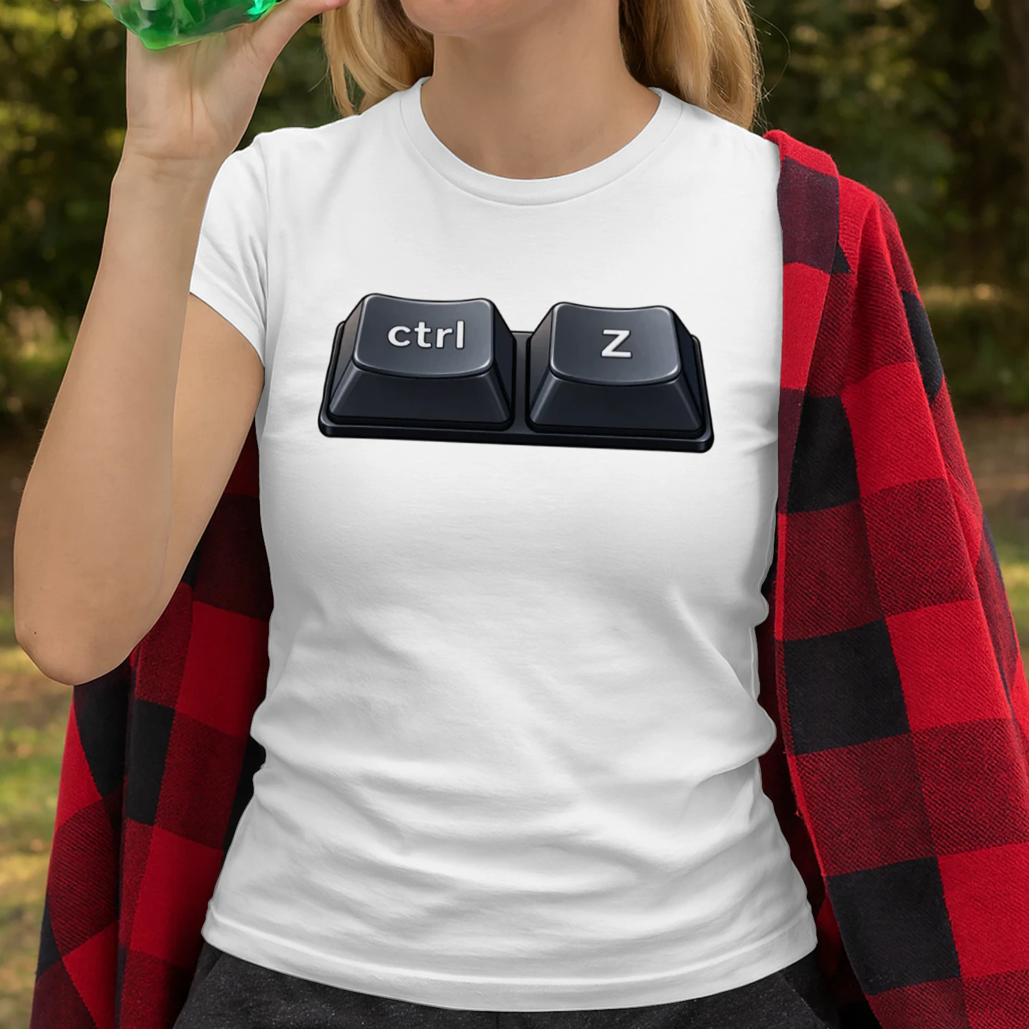 Control Z Undo Keyboard Keys - Graphic T-Shirt