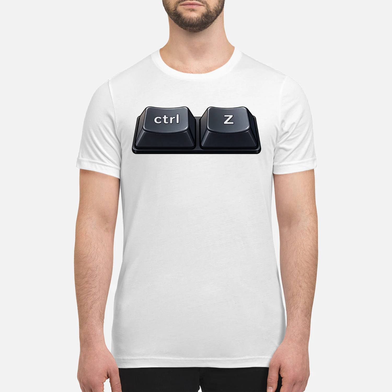 Control Z Undo Keyboard Keys - Graphic T-Shirt