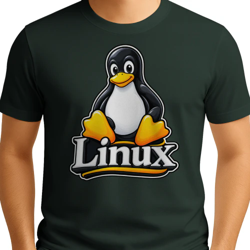 Linux Penguin – Linux Lover T-Shirt