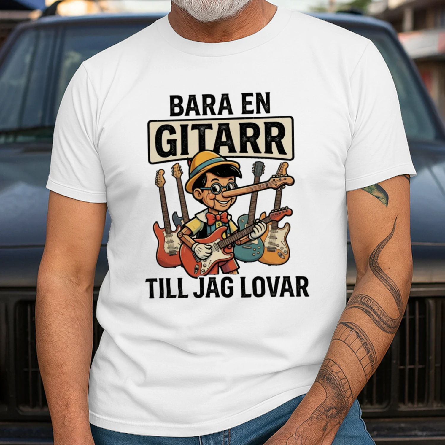 BARA EN GITARR TILL JAG LOVAR Shirt - LIMITE EDITION 