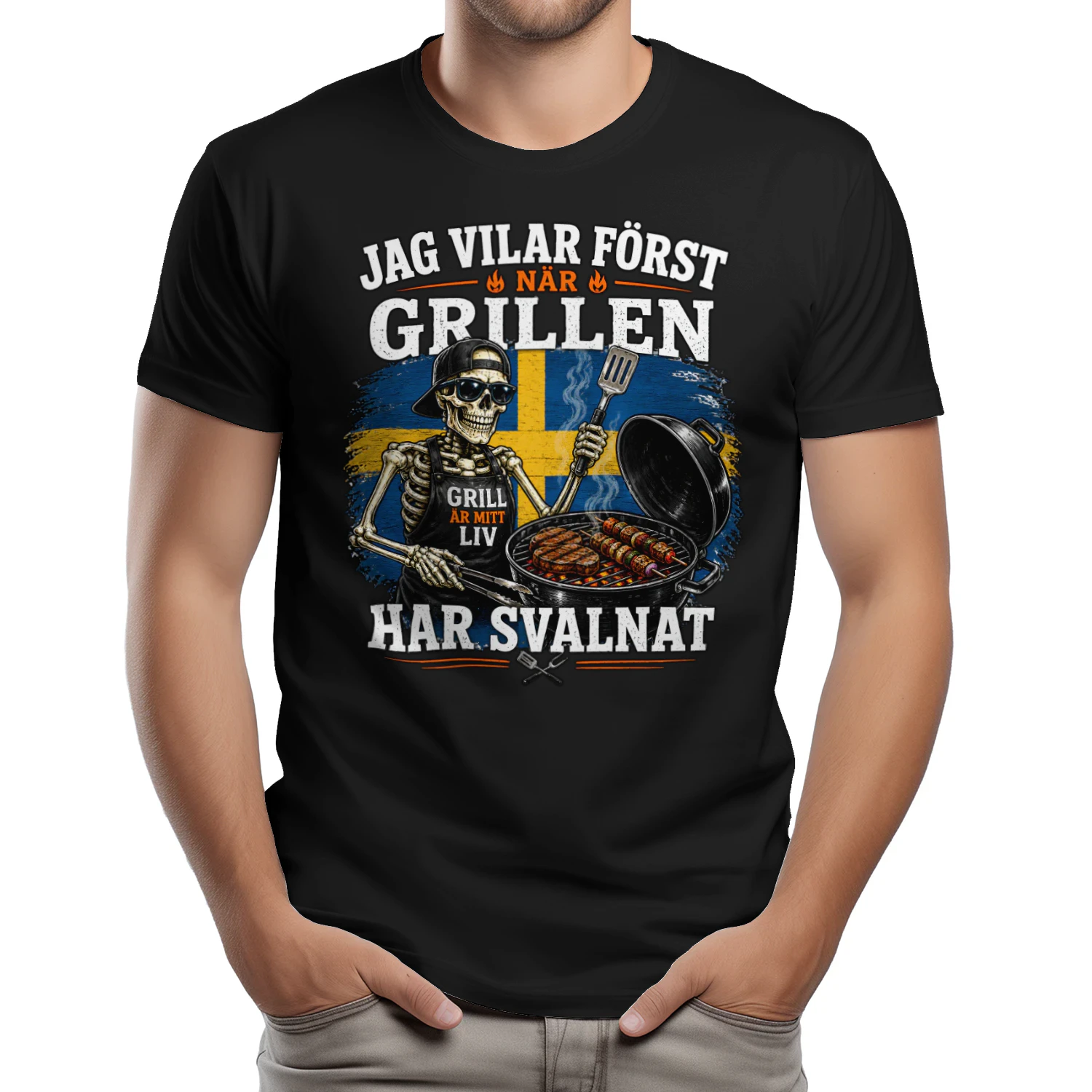 Jag vilar först när grillen har svalnat Shirt - LIMITE EDITION 