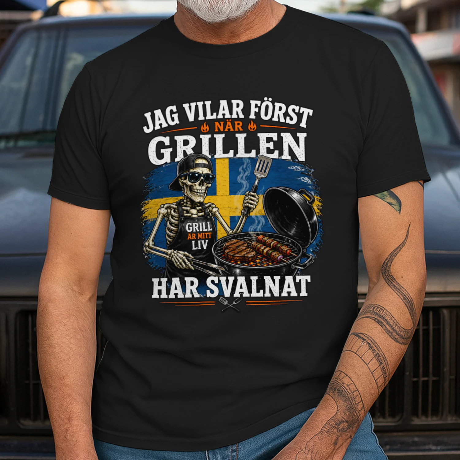 Jag vilar först när grillen har svalnat Shirt - LIMITE EDITION 