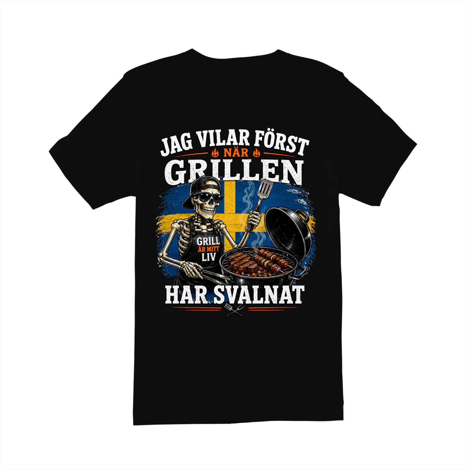 Jag vilar först när grillen har svalnat Shirt - LIMITE EDITION 