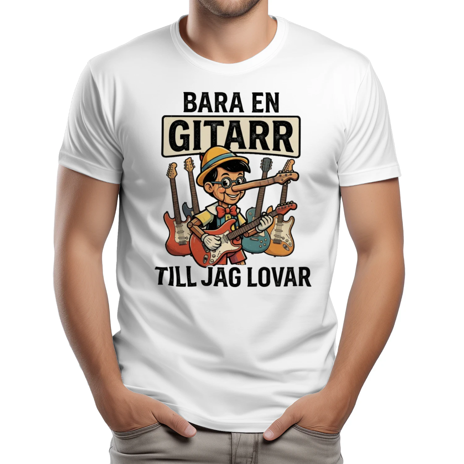 BARA EN GITARR TILL JAG LOVAR Shirt - LIMITE EDITION 