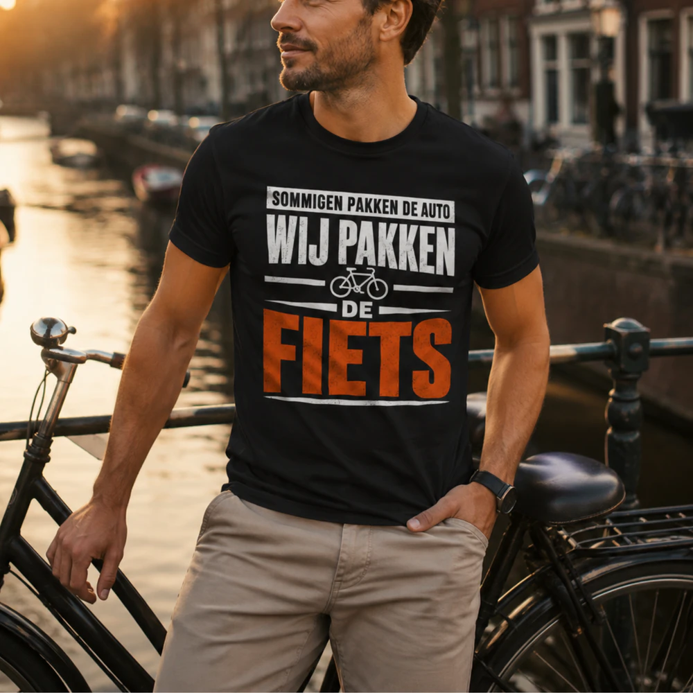 Sommigen pakken de auto wij pakken de fiets