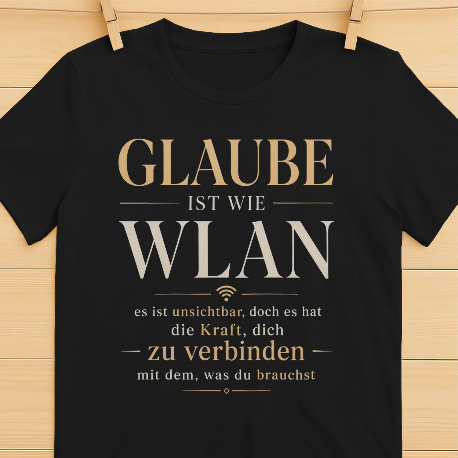 GLAUBE IST WIE WLAN