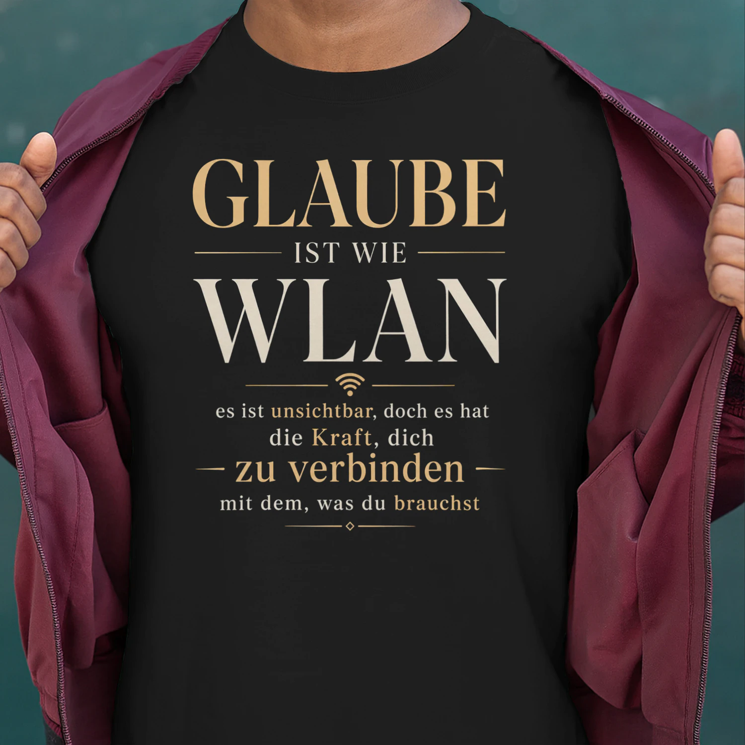 GLAUBE IST WIE WLAN