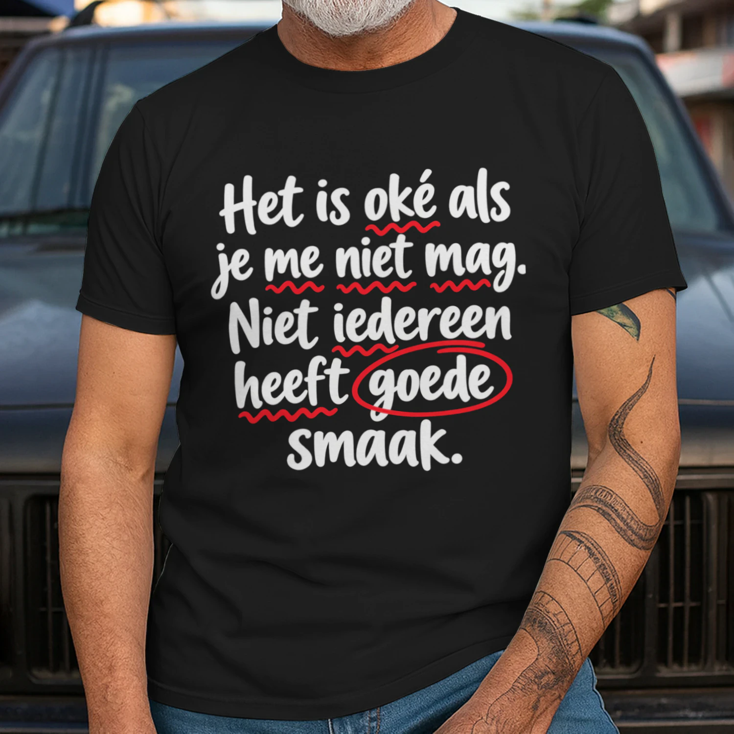 Het is oké als je me niet mag.