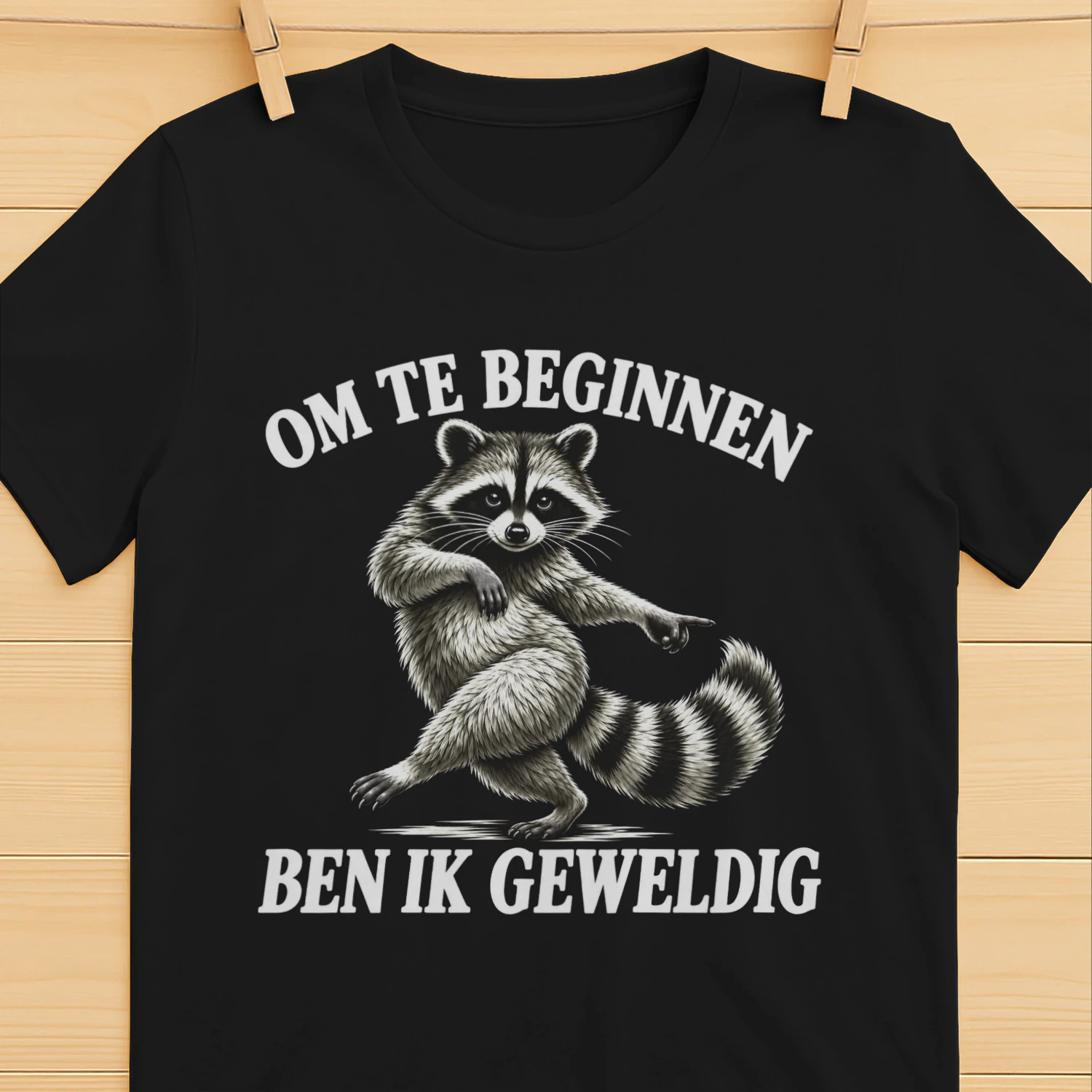 OM TE BEGINNEN BEN IK GEWELDIG