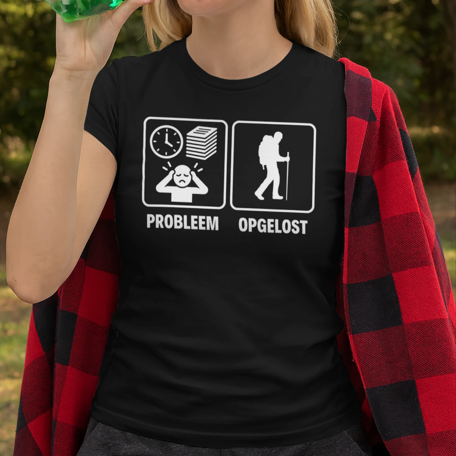 Probleem Opgelost - Wandelen Shirt