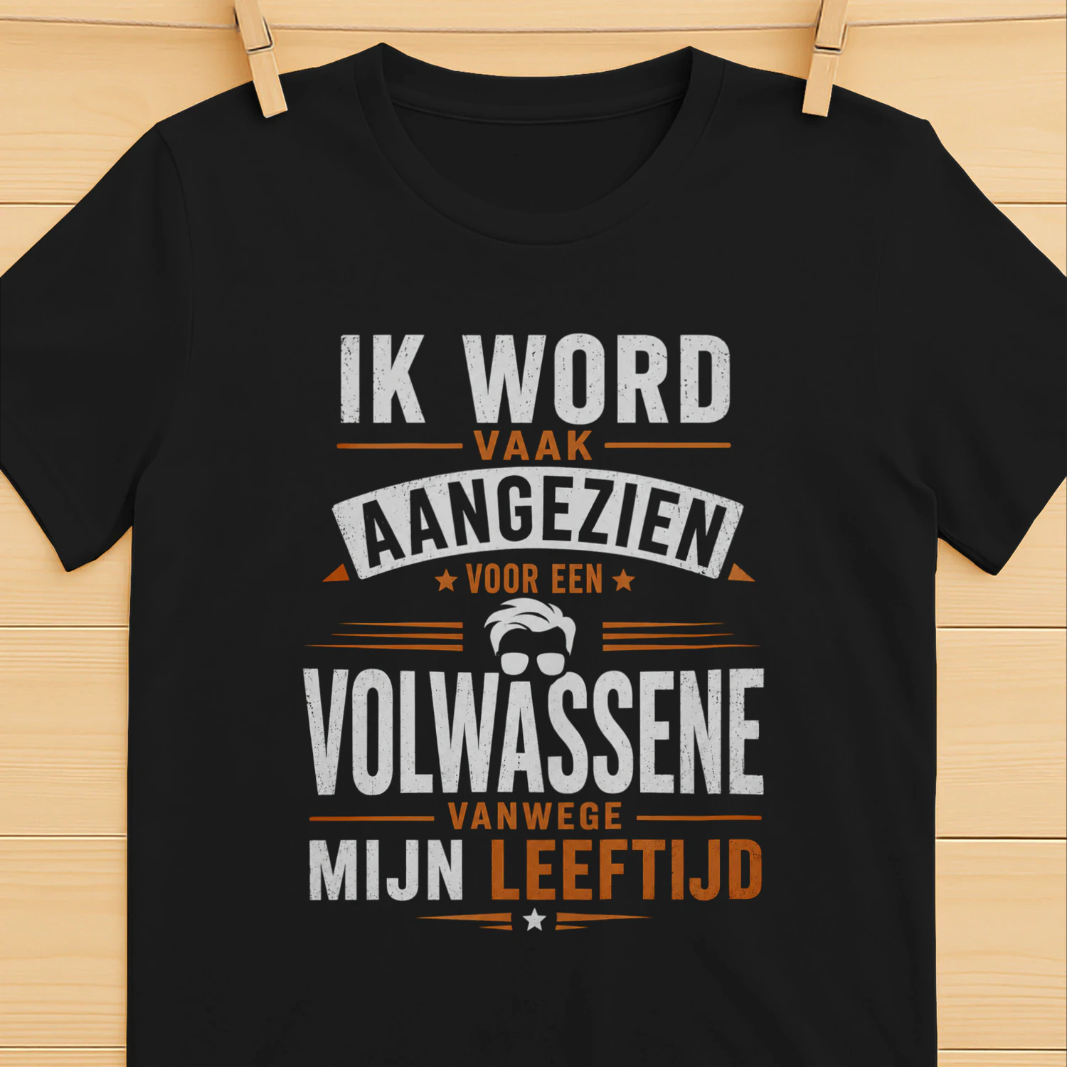 IK WORD VAAK AANGEZIEN VOOR EEN VOLWASSENE