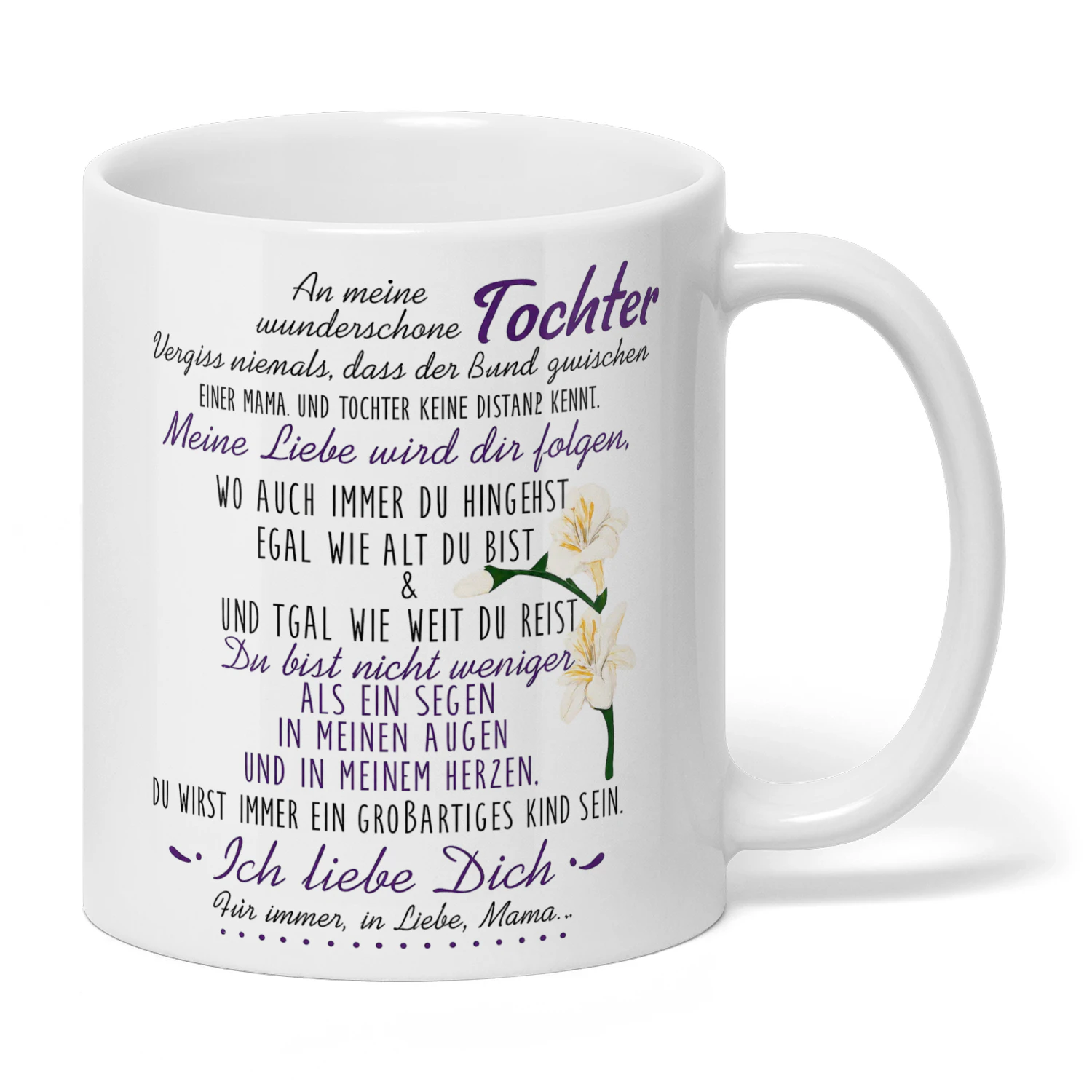 AN MEINE TOCHTER-LIEBE MAMA