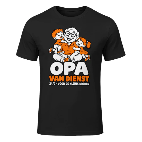 Opa Van Dienst T-shirt