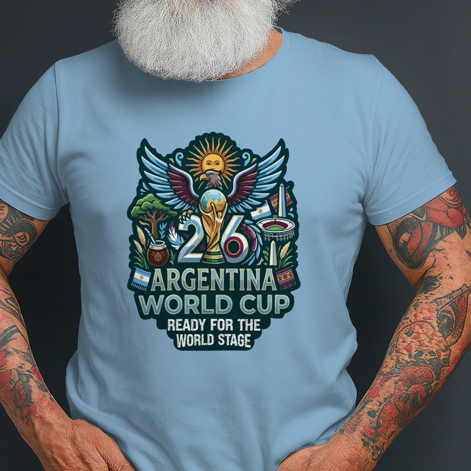 Argentina world cup 2026 design t-shirt