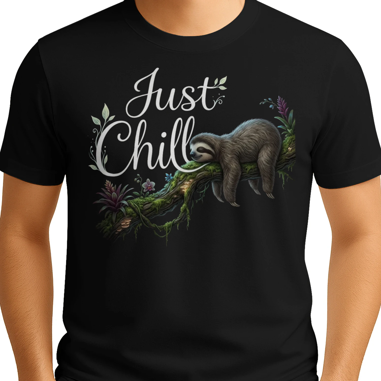  Just Chill Sloth apparel | Cool Relaxing Anti Stress Novelty T-Shirt