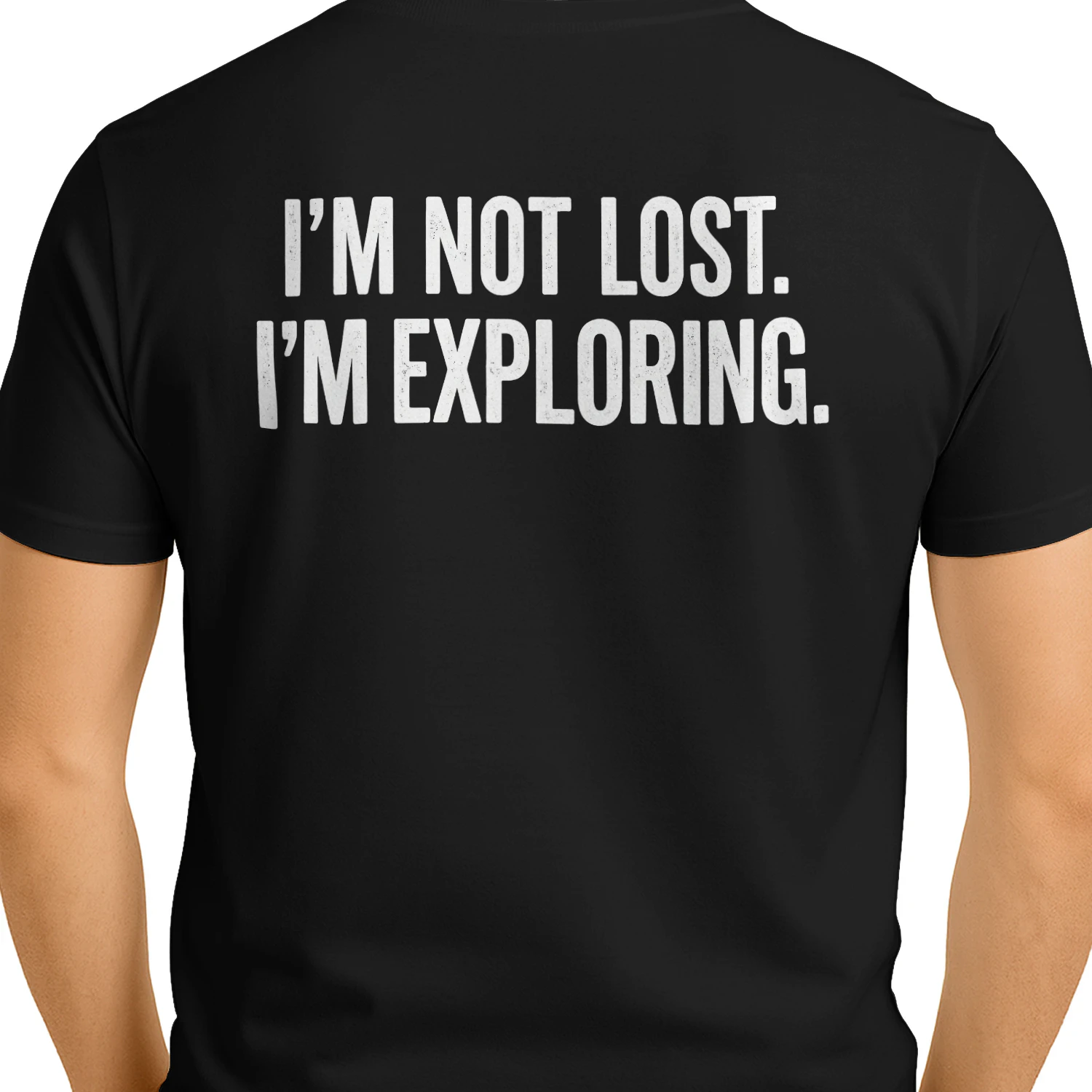I'm Not Lost I'm Exploring T-Shirt, Funny Hiking Shirt, Adventure Lover Tee, Camping Gift, Travel Graphic Tee, Outdoor Explorer Shirt