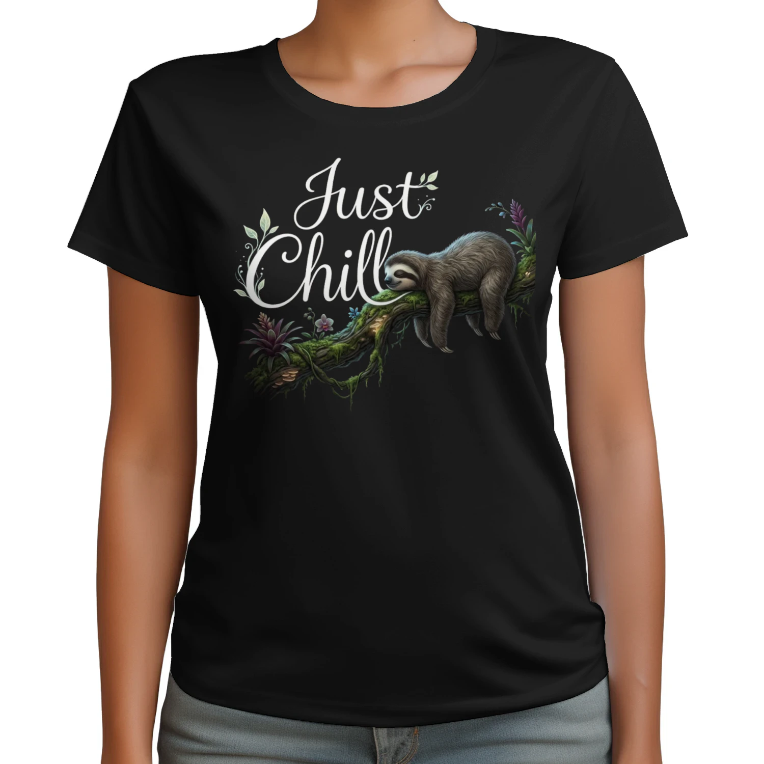  Just Chill Sloth apparel | Cool Relaxing Anti Stress Novelty T-Shirt