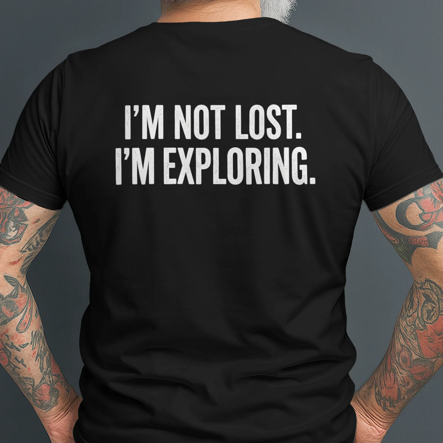 I'm Not Lost I'm Exploring T-Shirt, Funny Hiking Shirt, Adventure Lover Tee, Camping Gift, Travel Graphic Tee, Outdoor Explorer Shirt