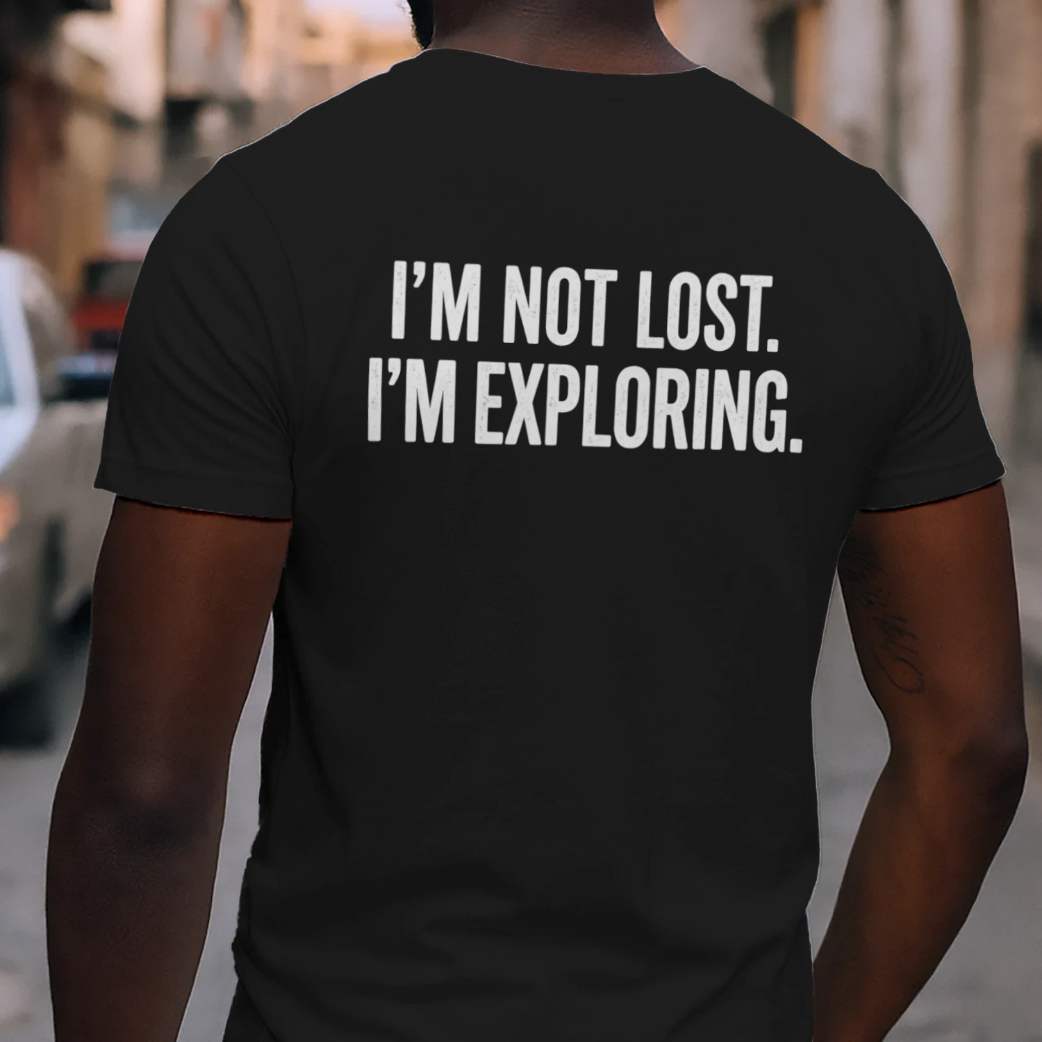 I'm Not Lost I'm Exploring T-Shirt, Funny Hiking Shirt, Adventure Lover Tee, Camping Gift, Travel Graphic Tee, Outdoor Explorer Shirt