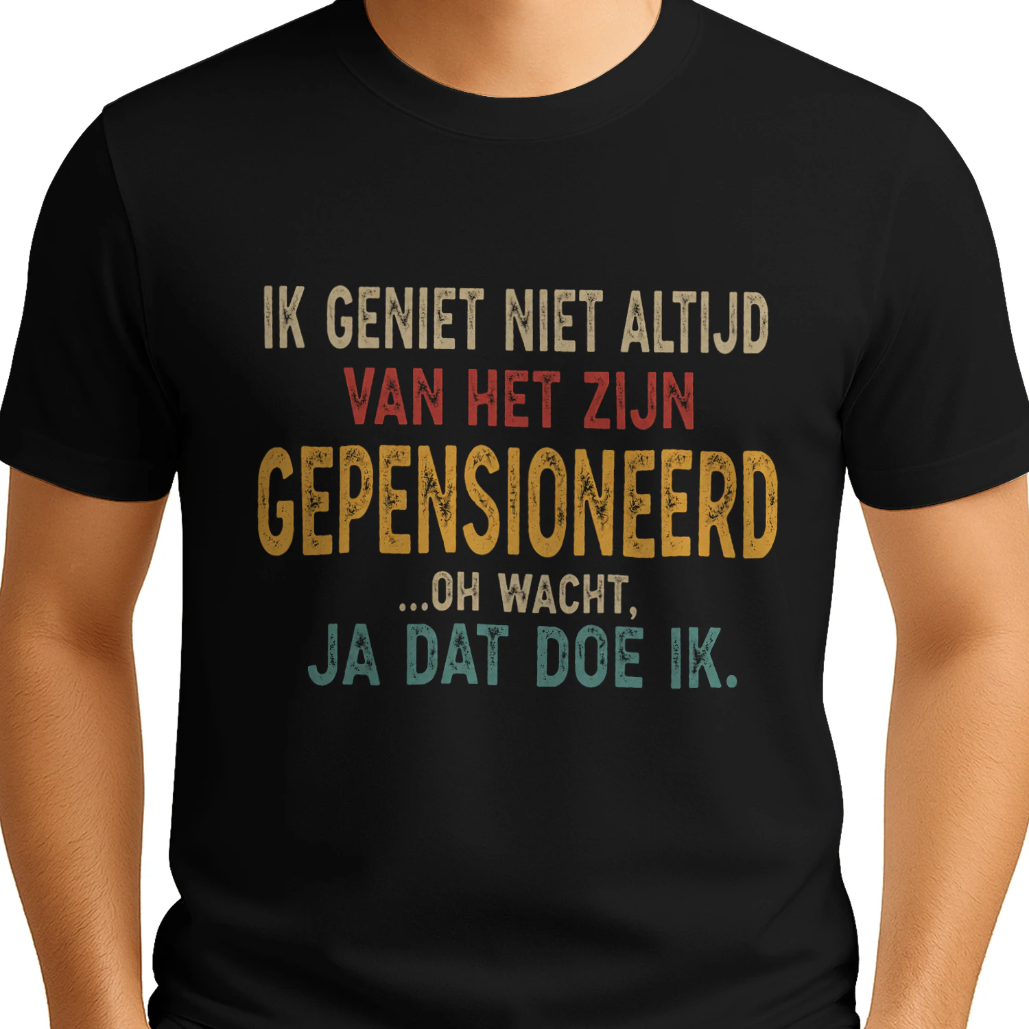Shirt Gepensioneerd