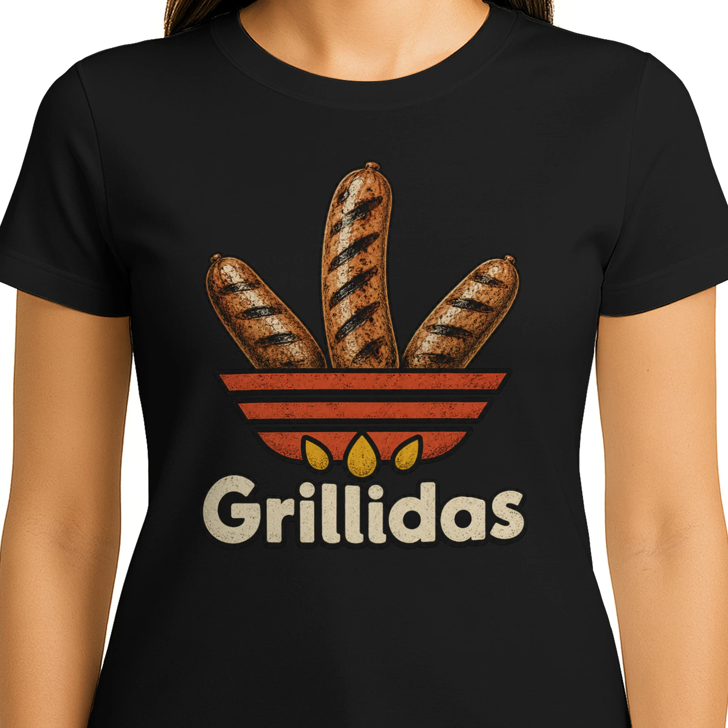 Grillidas Herren T-Shirt – Lustiges Grillshirt für echte Grillmeister