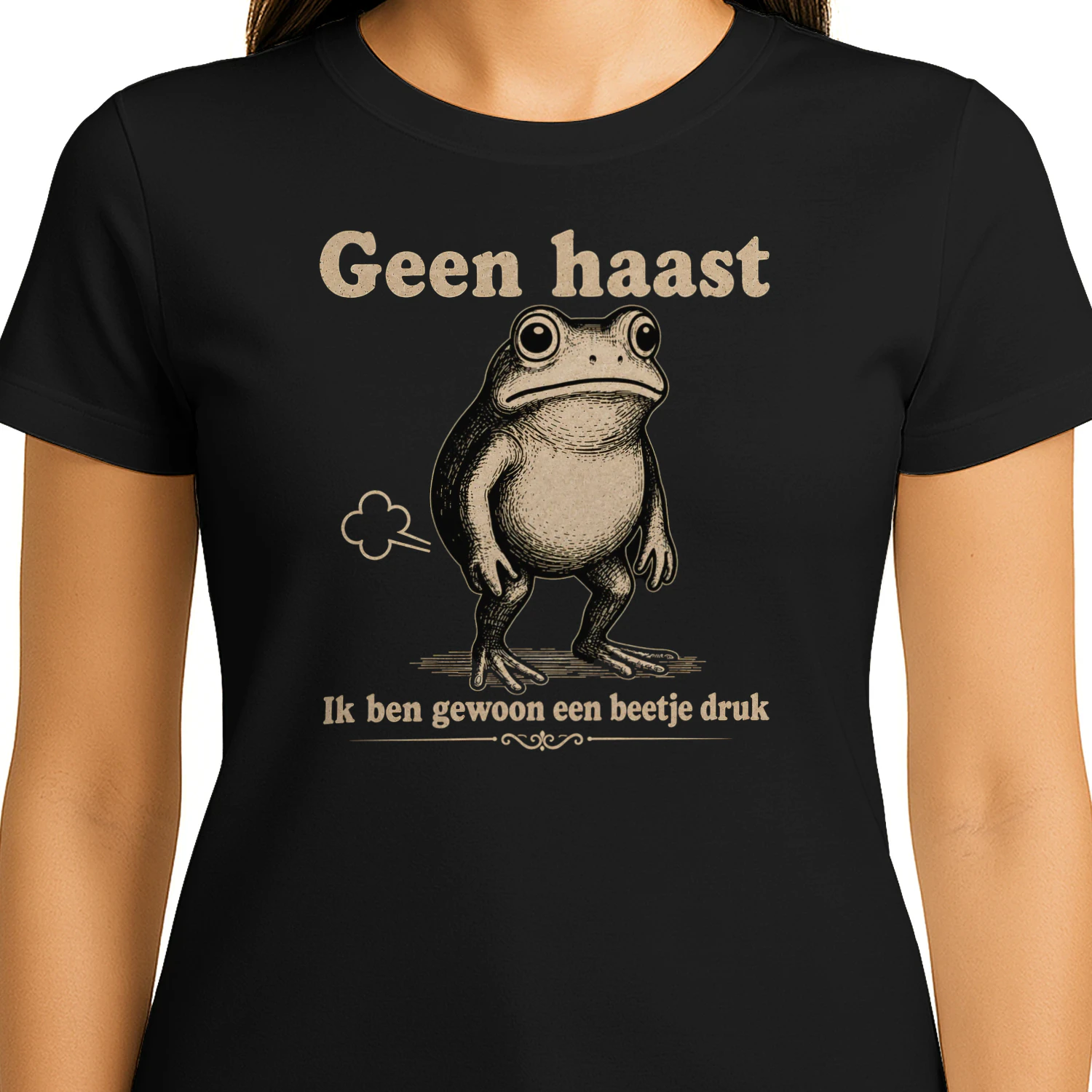 Geen haast 🐸 Ik ben gewoon een beetje druk
