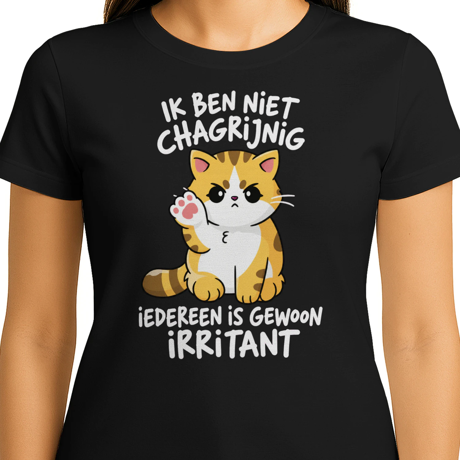 “IK BEN NIET CHAGRIJNIG — IEDEREEN IS GEWOON IRRITANT”