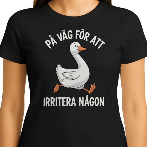 PÅ VÄG FÖR ATT IRRITERA NÅGON