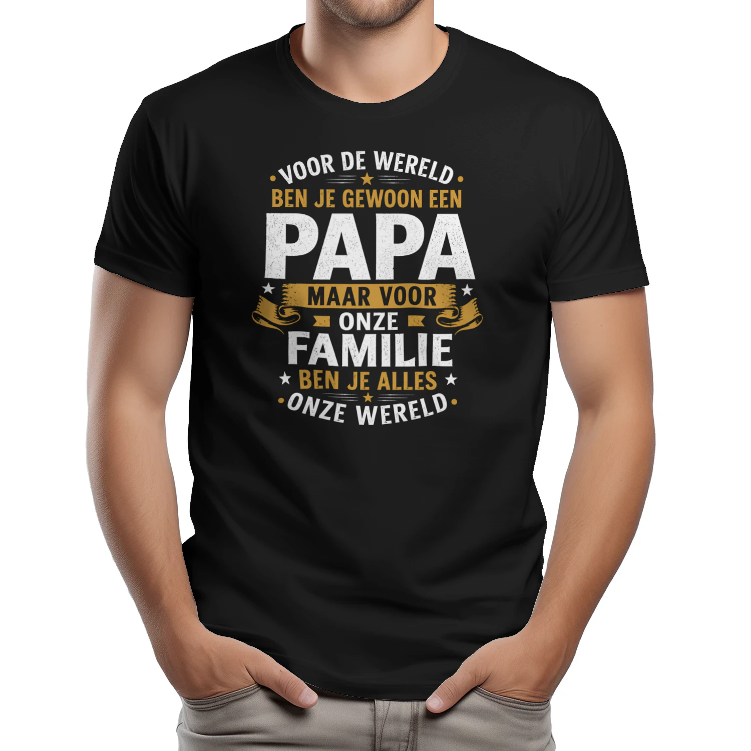 Voor de wereld ben je gewoon een papa, maar voor onze familie ben je alles — onze wereld"
