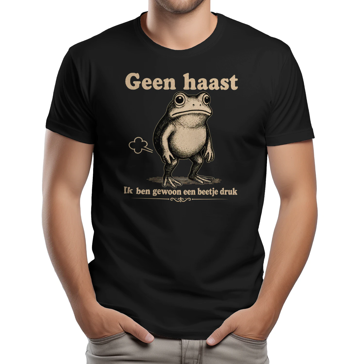Geen haast 🐸 Ik ben gewoon een beetje druk