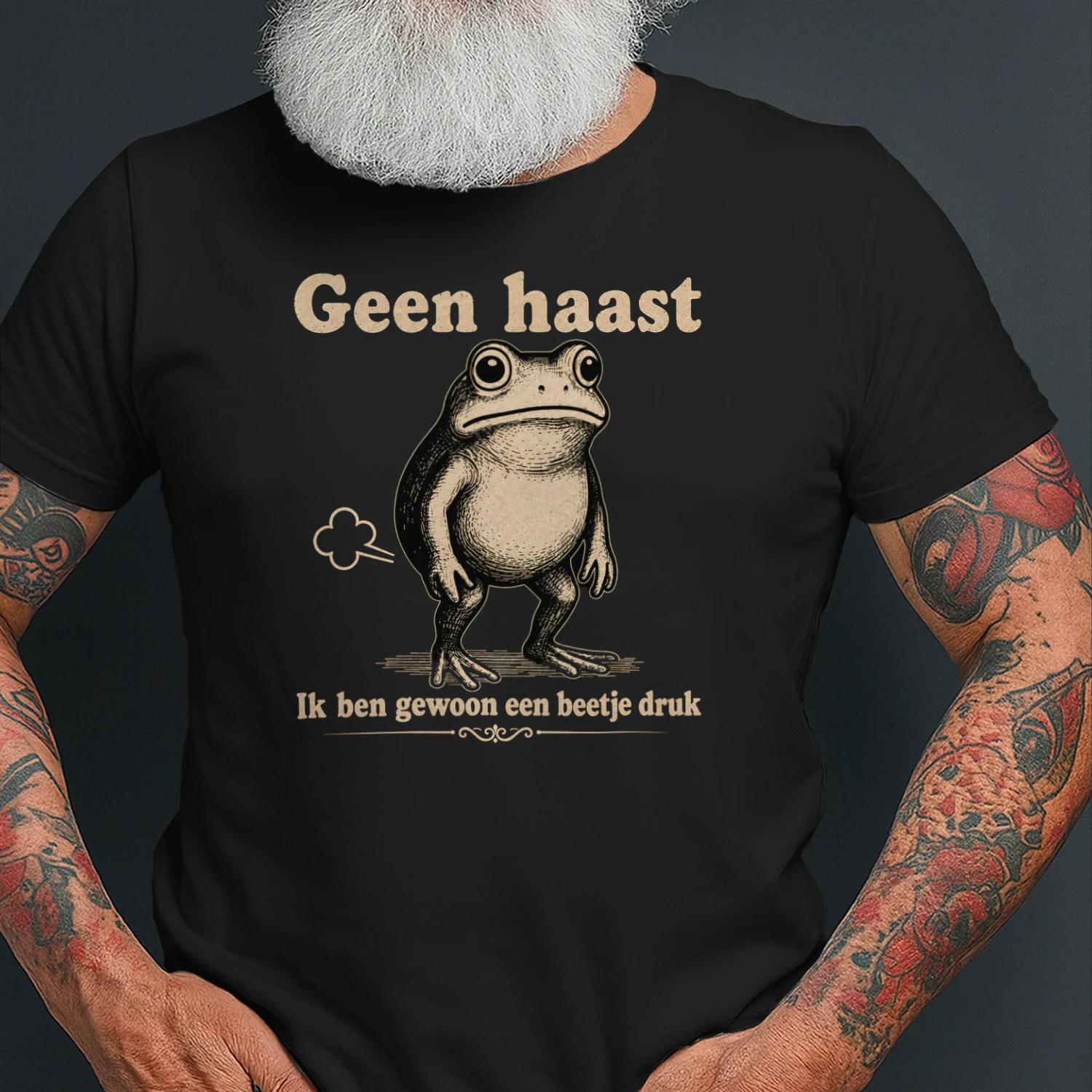 Geen haast 🐸 Ik ben gewoon een beetje druk