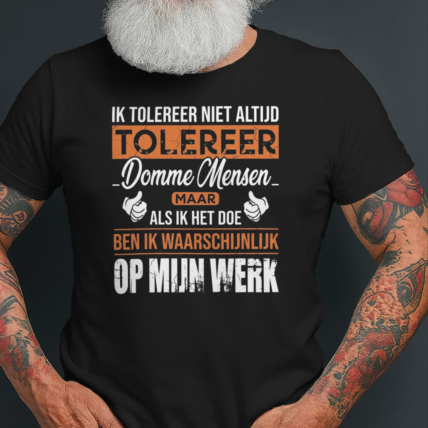 IK TOLEREER NIET ALTIJD