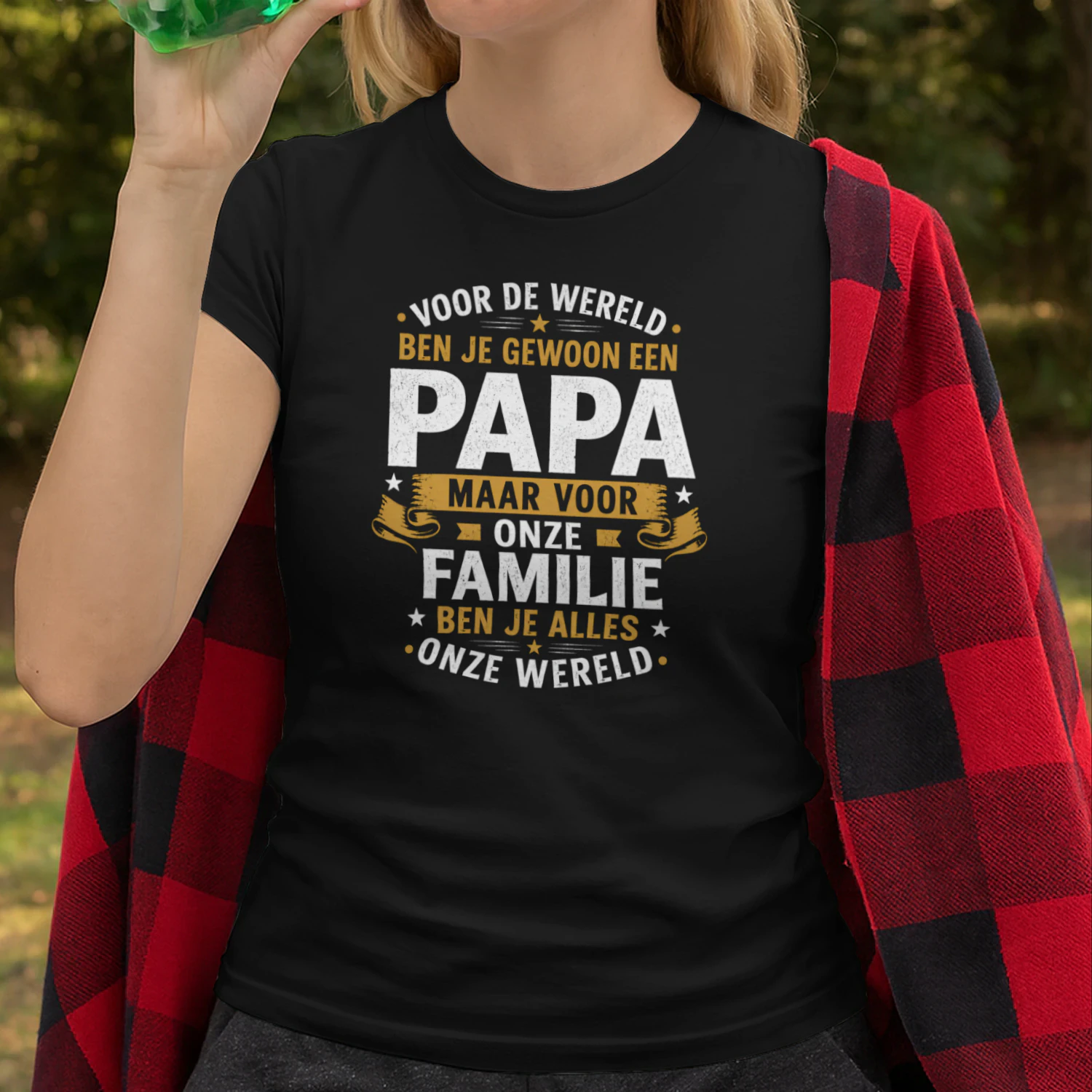 Voor de wereld ben je gewoon een papa, maar voor onze familie ben je alles — onze wereld"