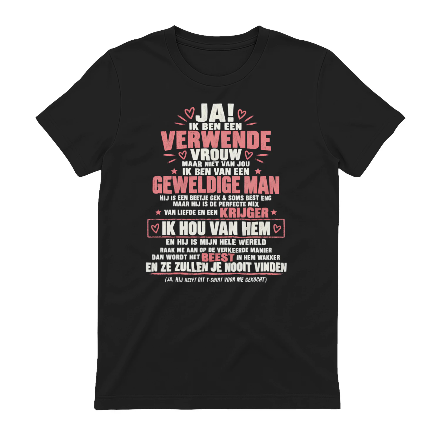 JA IK BEN EEN T-shirt