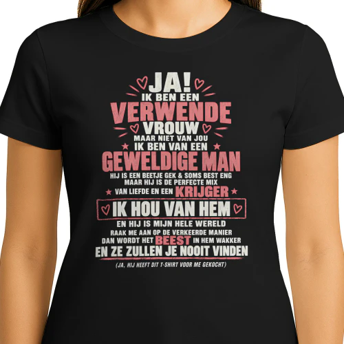 JA! IK BEN EEN VERWENDE VROUW
