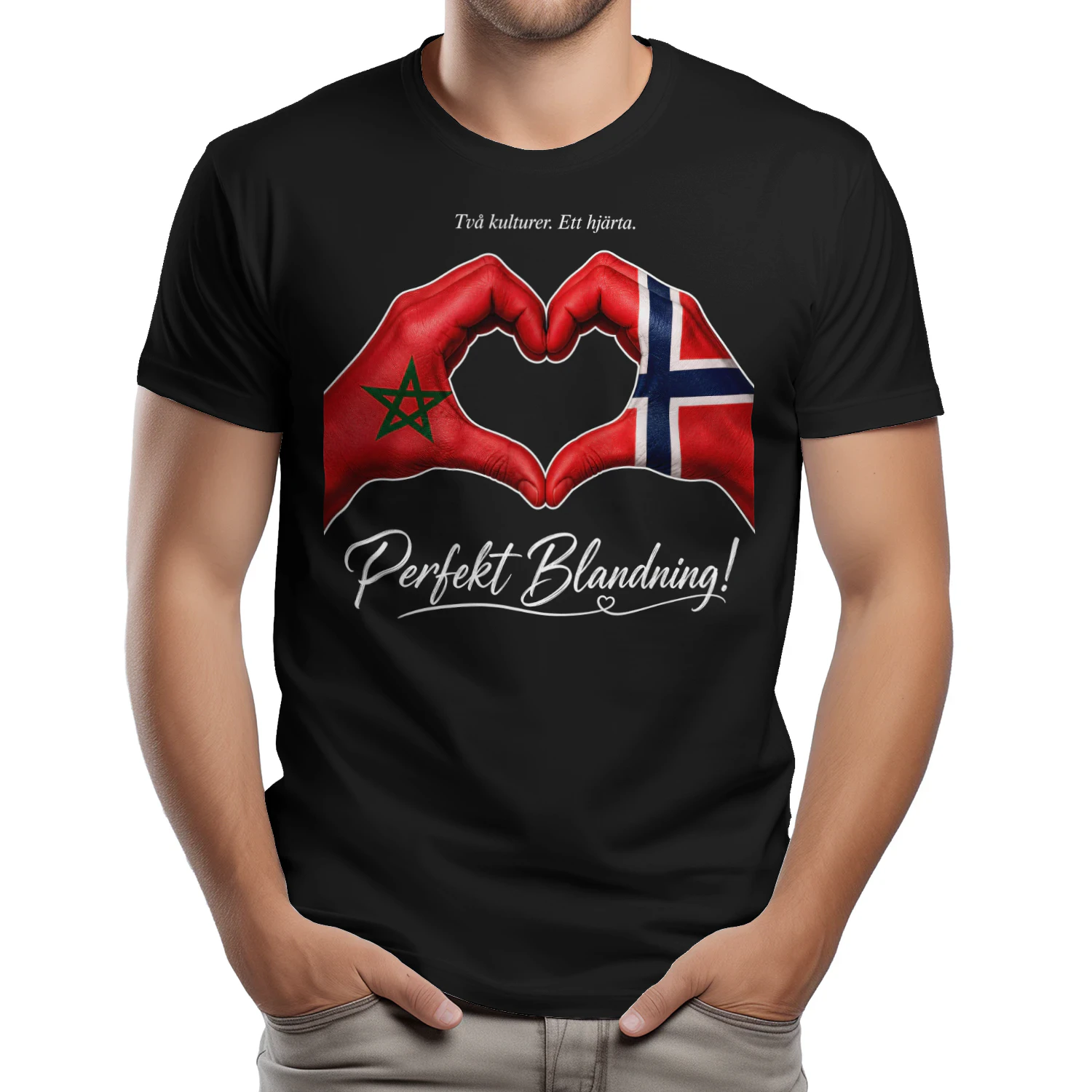 T-shirt - Perfekt Blandning 🇲🇦❤️🇳🇴