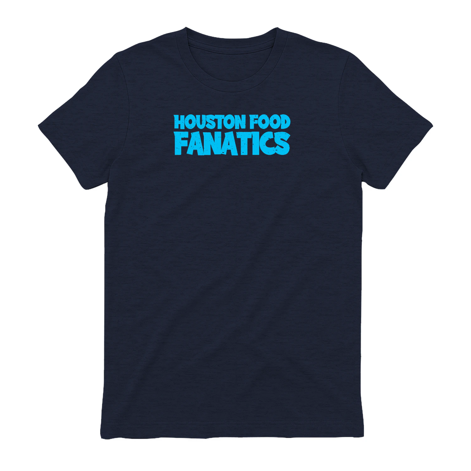 Houston Food Fanatics Classic Logo Light Blue