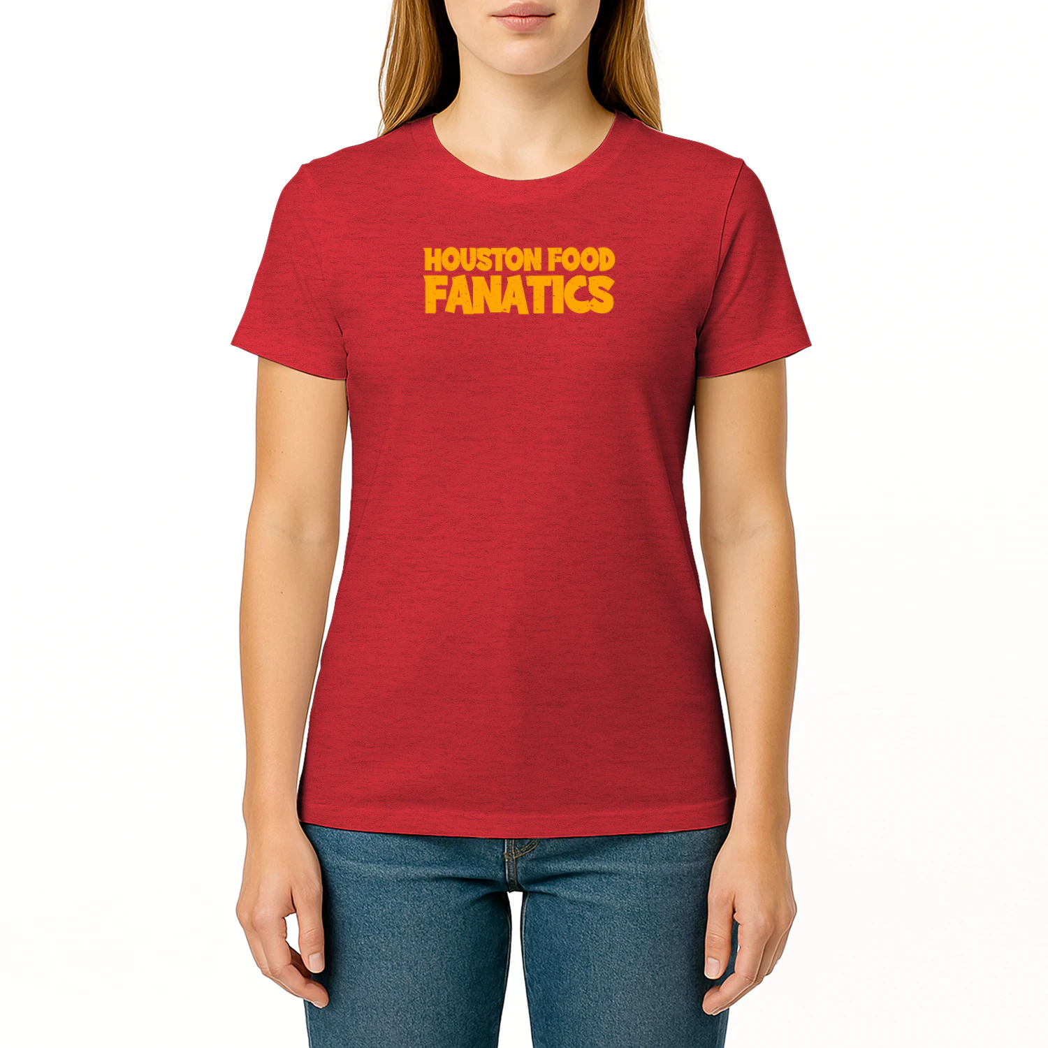 Houston Food Fanatics Classic Logo Orange